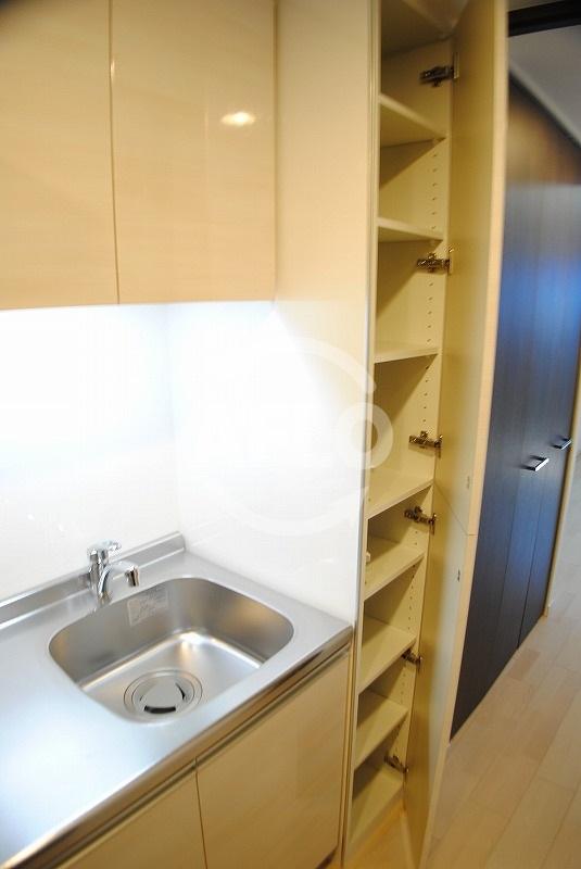その他設備　レジュールアッシュ心斎橋VITA　キッチン収納