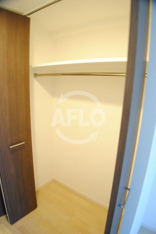 収納　レジュールアッシュ心斎橋VITA　クローゼット