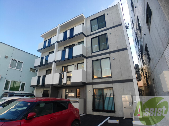 建物外観　札幌市北区北三十五条西「Ａ２麻生」