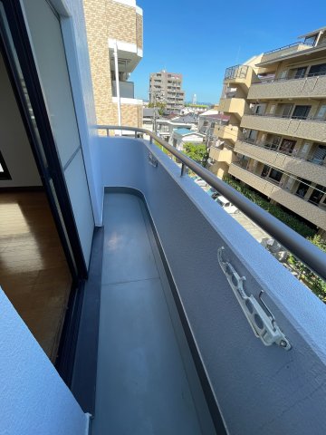 バルコニー　広々としたバルコニーです