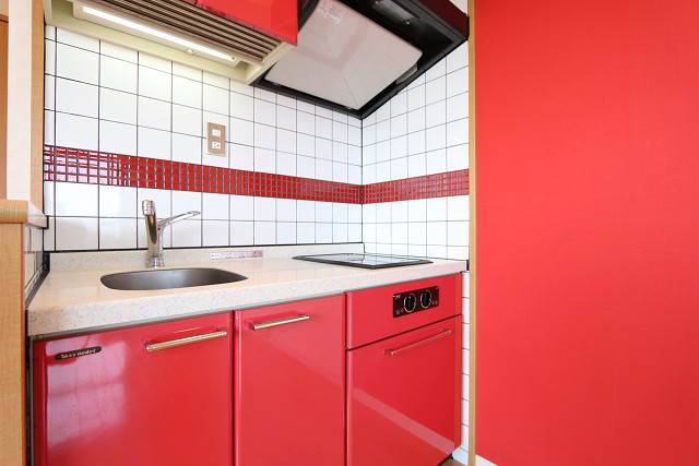 キッチン　キッチンスペースも広いです