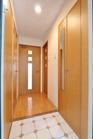 玄関　開放感のある玄関ですね