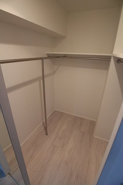 収納　たっぷりとした収納スペースです