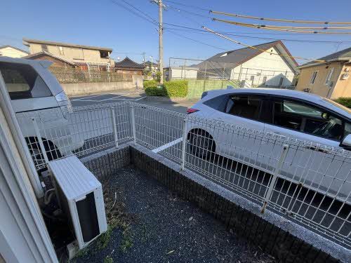 バルコニー　庭