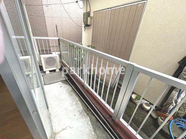 バルコニー　広々としたバルコニーです