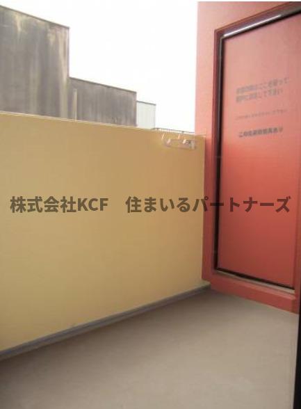 バルコニー　落ち着いた時間を過ごせるバルコニーです