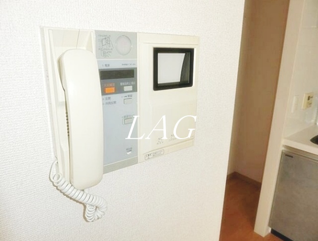 その他設備　モニター付きインターホンになります。