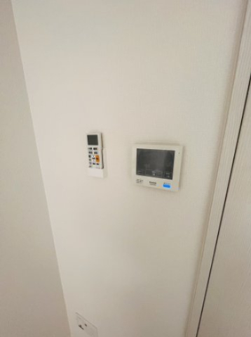 セキュリティ　モニター付きインターホンです