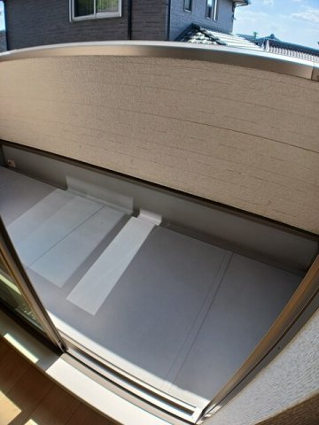バルコニー　落ち着いた時間を過ごせるバルコニーです