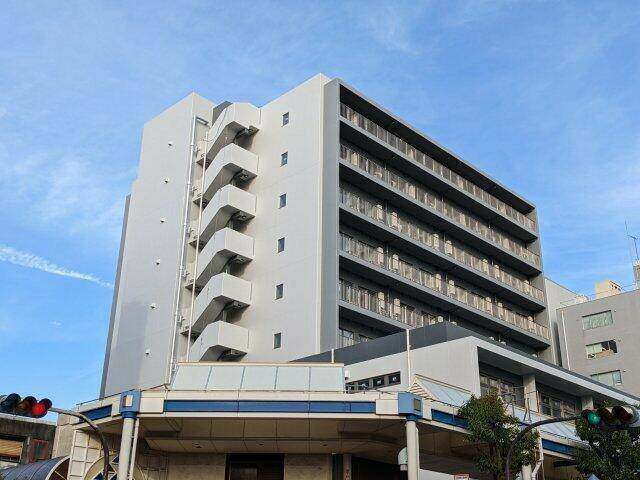 建物外観　外観タイル張りです