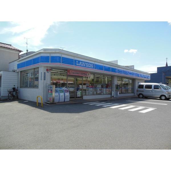 コンビニ　ローソン 八尾南久宝寺一丁目店（コンビニ）まで390m