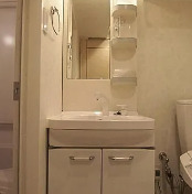 洗面設備　※別部屋の参考写真です。