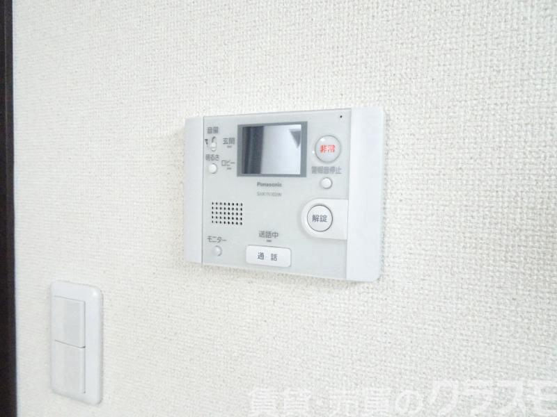 セキュリティ　訪問チェックができるモニターホン♪