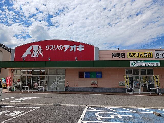 ドラックストア　クスリのアオキ（ドラッグストア）まで300m