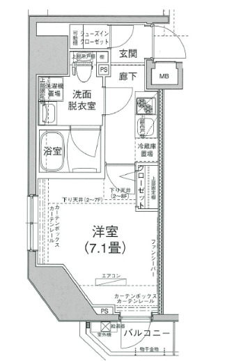 アイルイムーブル御茶ノ水の間取り写真