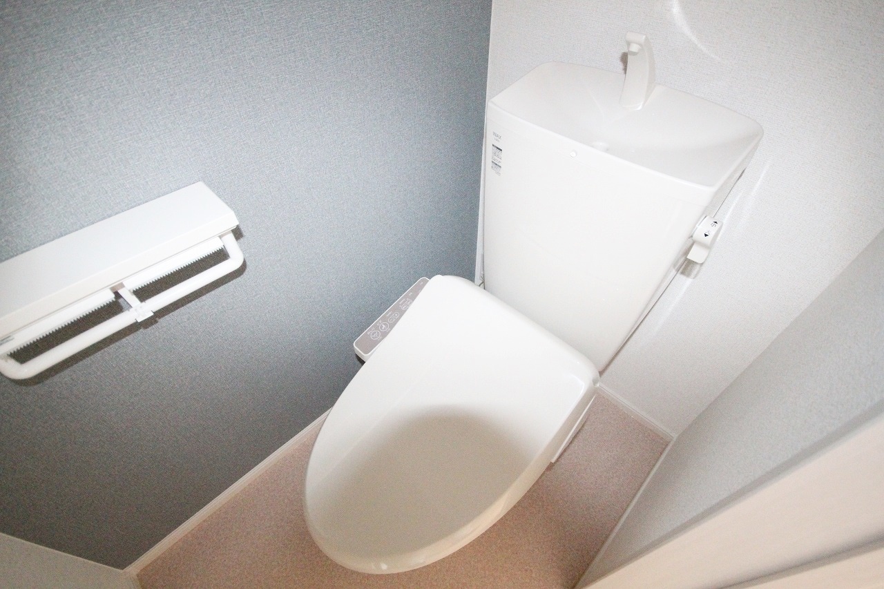 高松琴平電鉄長尾線 花園駅 徒歩11分 2階建 築2年のトイレ写真