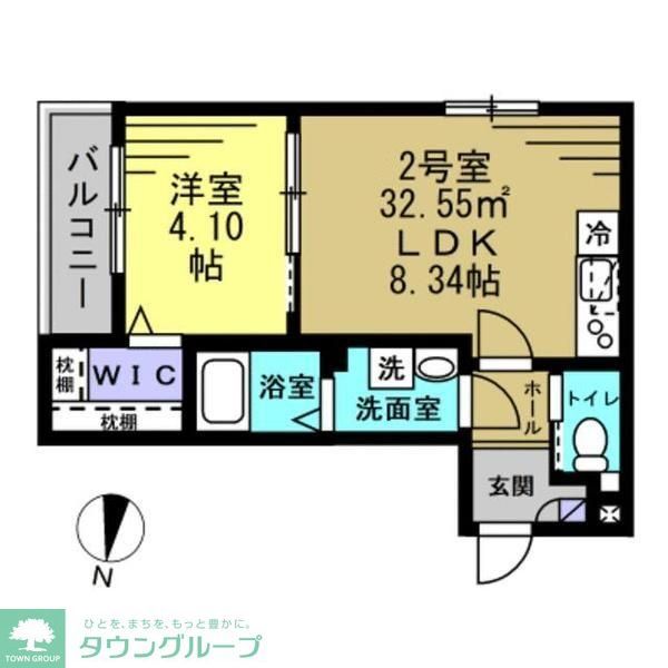 AJ蘇我EastIVの間取り写真
