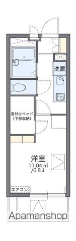 レオパレスセレーノ香椎駅東の間取り写真