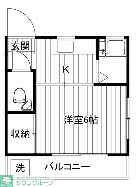 メゾンもりの間取り写真