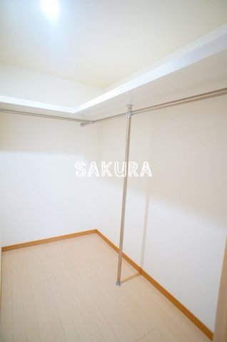 収納　お荷物の多い方でも安心のクローゼット付き♪