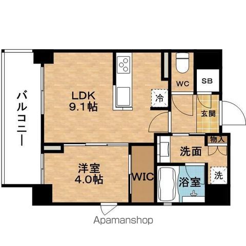 ＪＲ東海道本線 大阪駅 徒歩17分 10階建 築8年の間取り写真