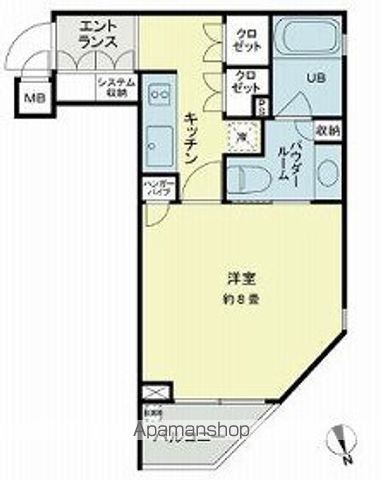 ベルファース新橋の間取り写真