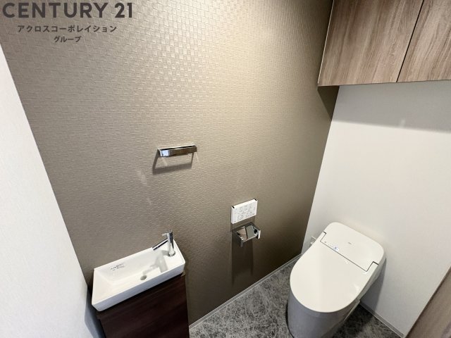 トイレ　ゆったり落ち着けるトイレです