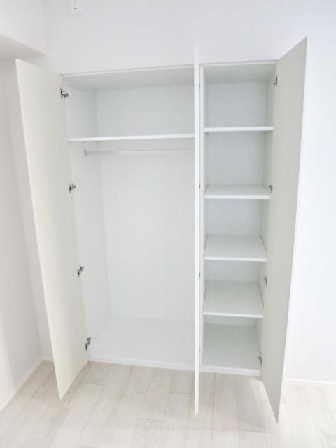 収納　大きなクローゼットです