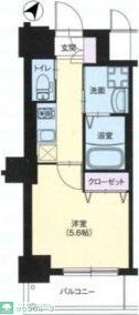 ファーストステージ江坂広芝町の間取り写真