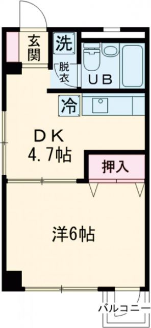 JMBハイツの間取り写真