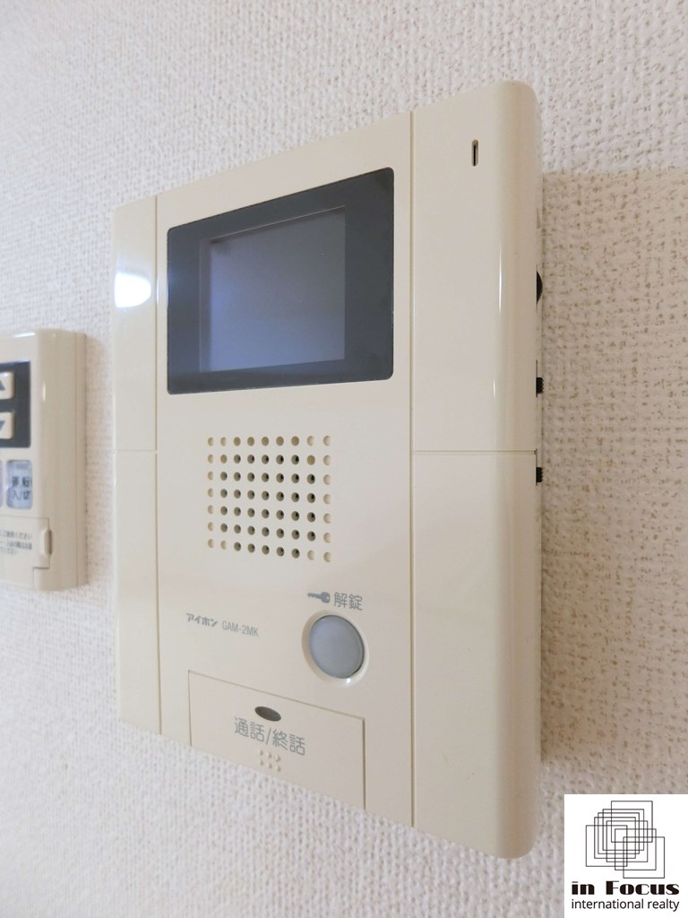 セキュリティ　来客の顔が見える安心のTVモニターホン
