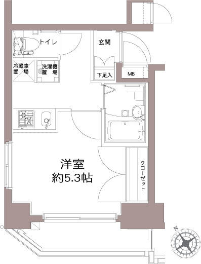 Verona戸越銀座の間取り写真