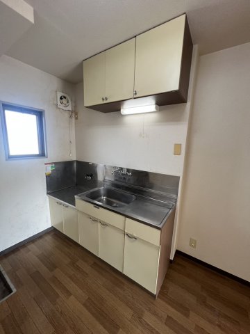 マンションヒバリのキッチン写真