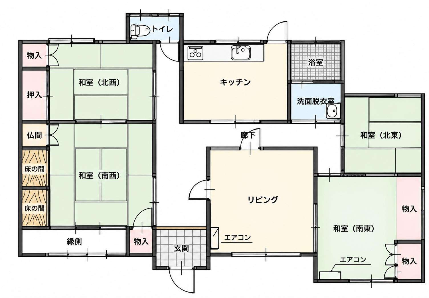 ALVIRE備前畜山の間取り写真