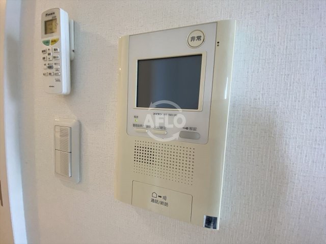 セキュリティ　レオンコンフォート谷町六丁目　TVモニター付きインターホン