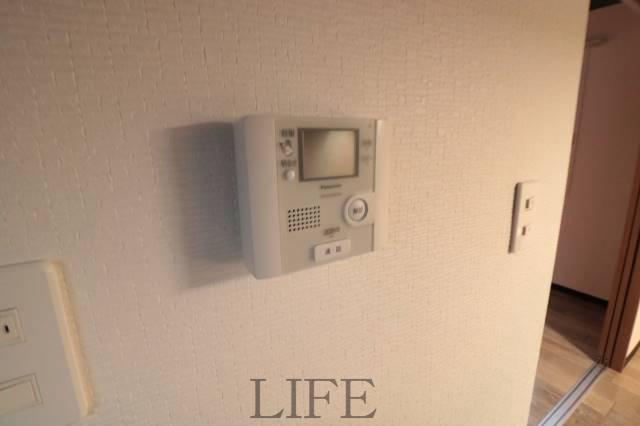 セキュリティ　モニター付きインターホンで安心♪