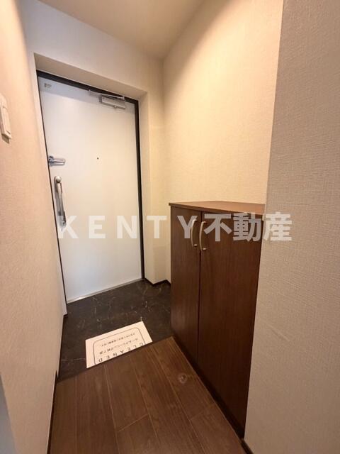 玄関　明るい玄関です
