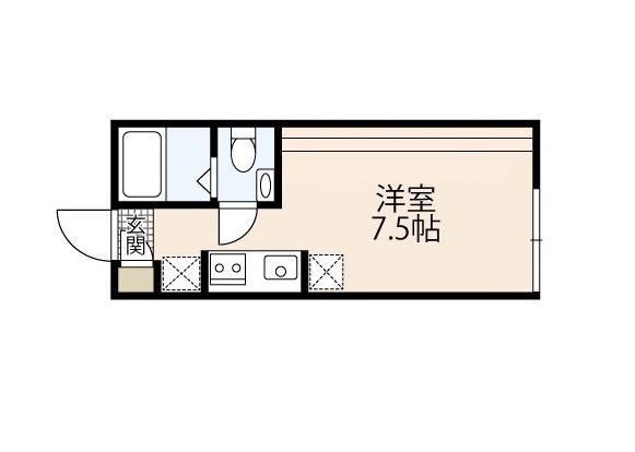 イリス堀越の間取り