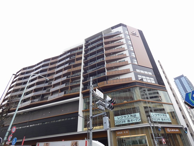 ザ・パークハビオ渋谷クロスの建物外観