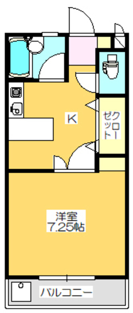 ステュディオ大塚の間取り