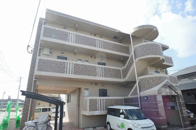 熊本市中央区平成のマンションの建物外観