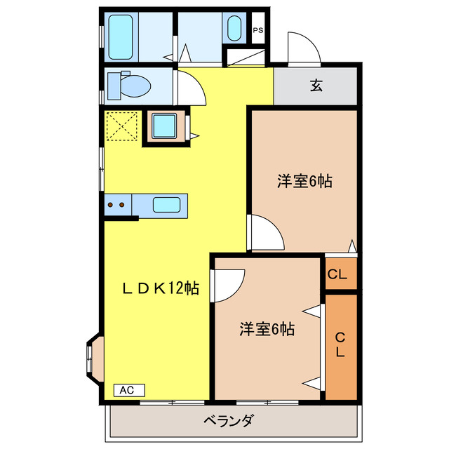 寿第３ビルの間取り