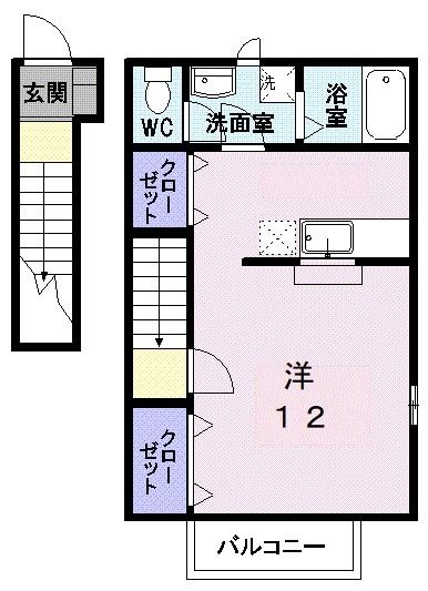 リトル　マーシュ　Iの間取り