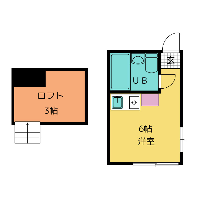 シャノアール明大前の間取り