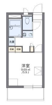 川崎市幸区南加瀬のマンションの間取り