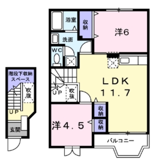 ロック ストーンの間取り