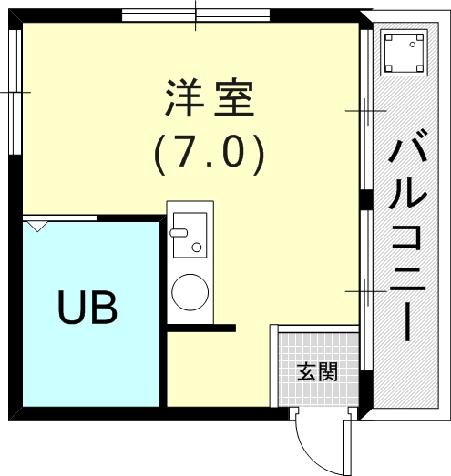 カーサ兵庫の間取り