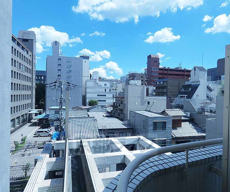 【京都市下京区四条町のマンションの眺望】