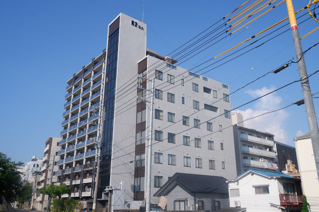 広島市中区住吉町のマンションの建物外観