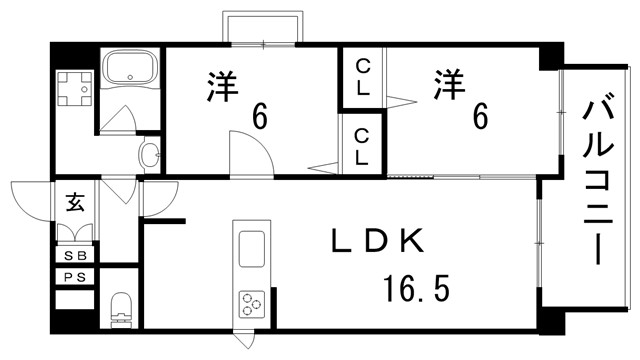 エクセレンス藤井の間取り